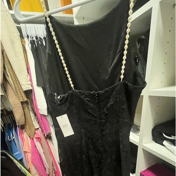 New Black Lace Dress - Picture 2 of 4